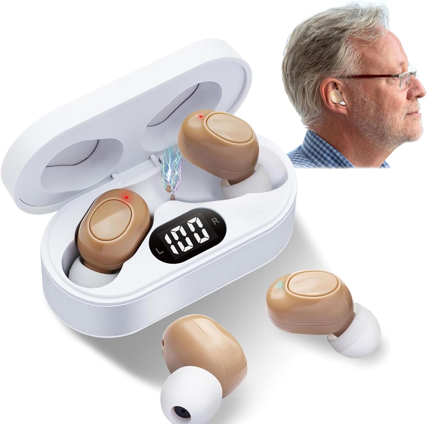 Bluetooth-Enabled Rechargeable Hearing Aid Review