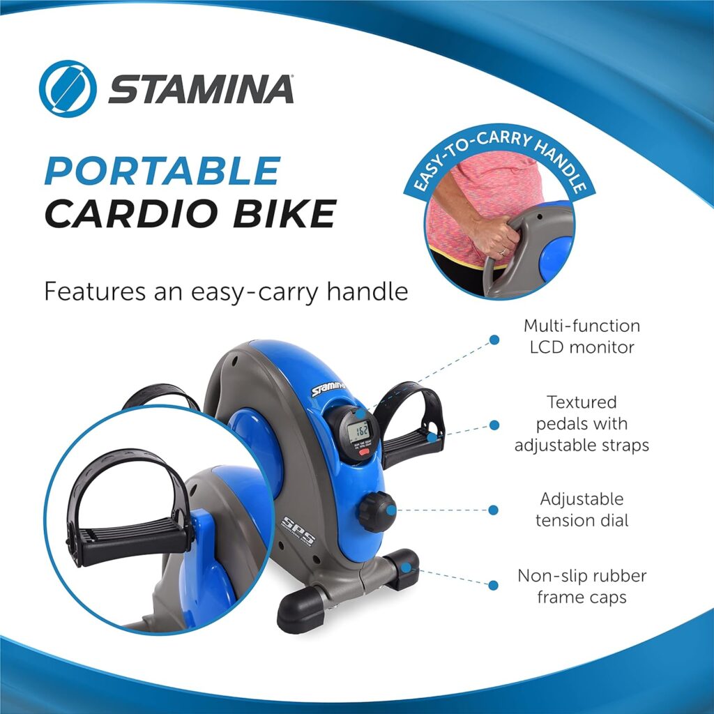 Stamina Exercise Bike with Smooth Pedal System