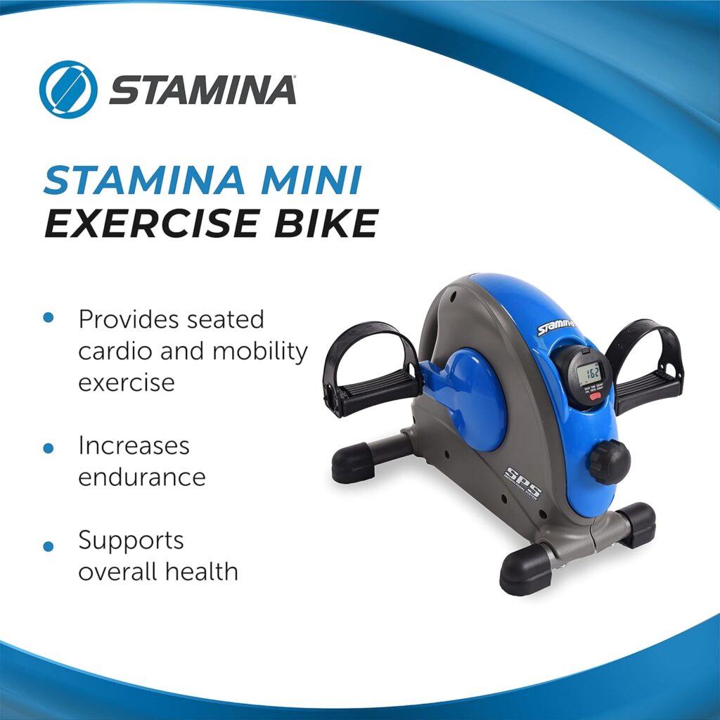 Stamina Exercise Bike with Smooth Pedal System