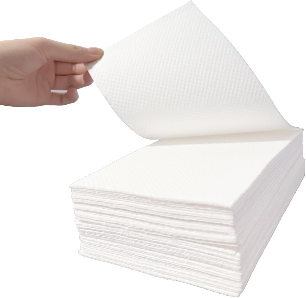 Super Absorbent Commode Pads, 40 Pack Bedside Commode Pads for Portable Commode Liners Disposable, Bedside Chair or Bedpans, Reduces Odor from Liquid Waste, Easy for Seniors or Camping