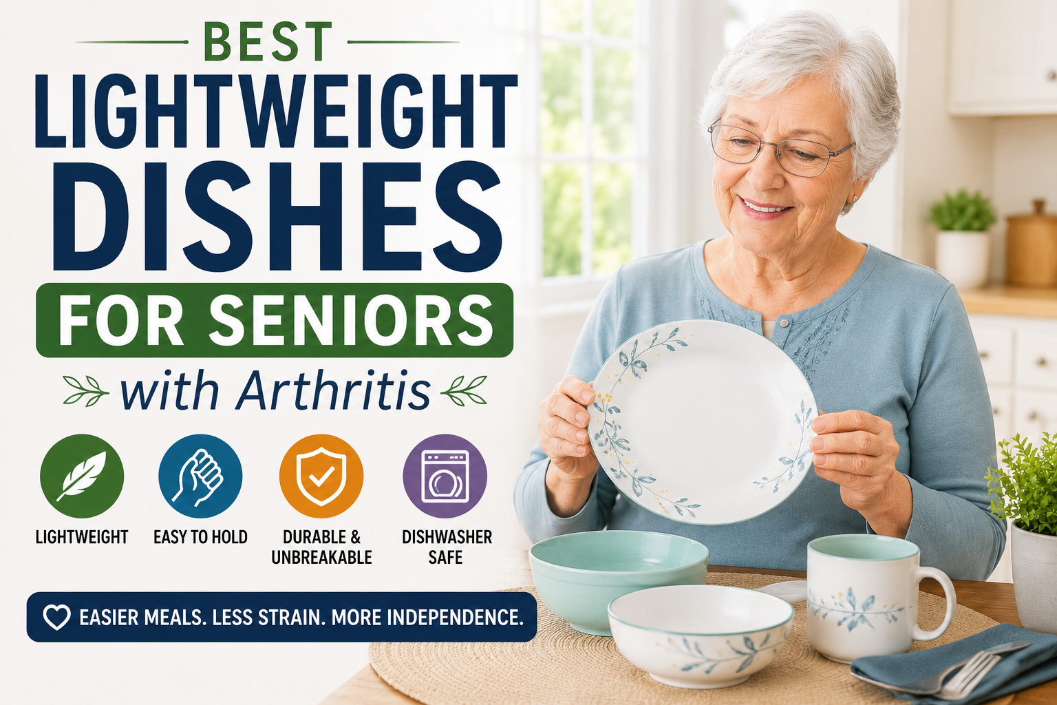 Best Lightweight Dishes for Seniors with Arthritis