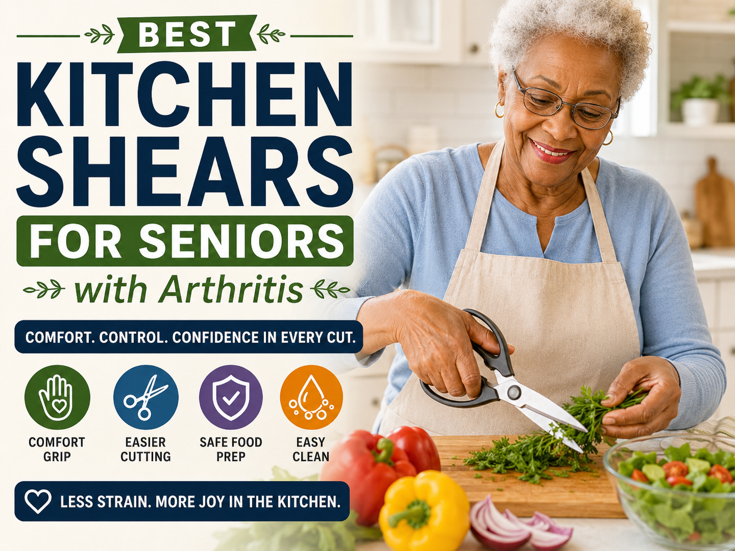 Best Kitchen Shears for Seniors with Arthritis