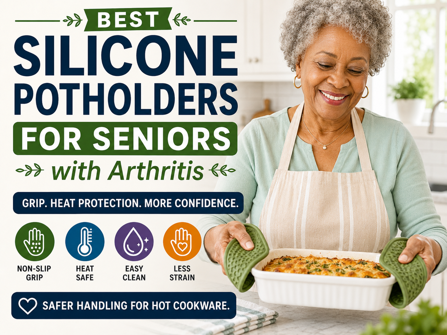 Best Silicone Potholders for Seniors with Arthritis