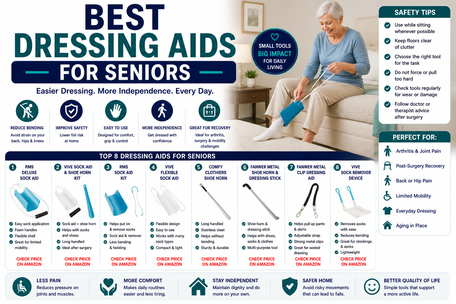 Best Dressing Aids for Seniors