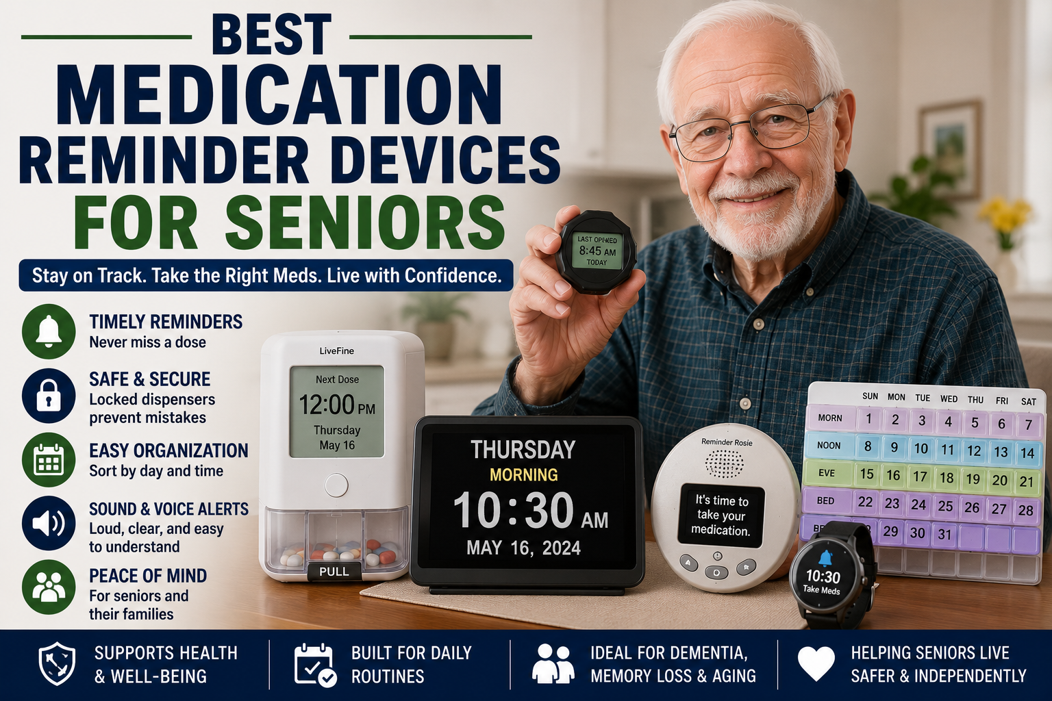 Best Medication Reminder Devices for Seniors