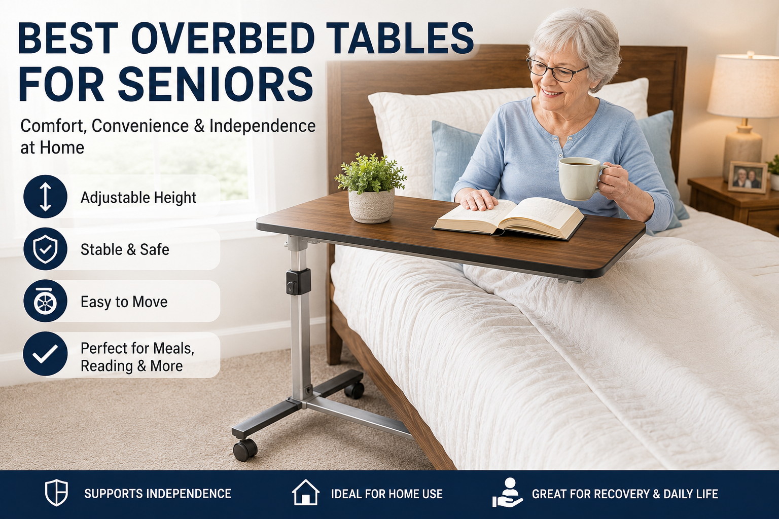 Best Overbed Tables for Seniors